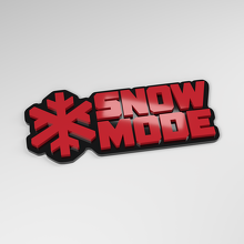 Schnee-Modus 3D Acryl Auto-Emblem_3