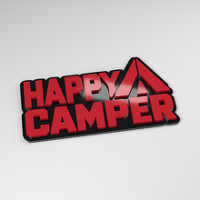Happy Camper 3D Acryl Autoaufkleber_3