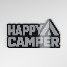 Happy Camper 3D Acryl Autoaufkleber_4