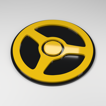 Lenkrad 3D Acryl Auto Emblem_2