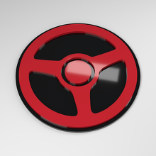 Lenkrad 3D Acryl Auto Emblem_3