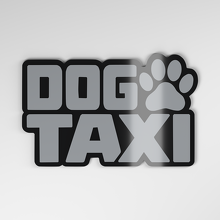 Dog Taxi 3D Acryl Auto-Aufkleber_4