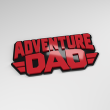 Adventure Dad 3D Acryl Autoaufkleber_3