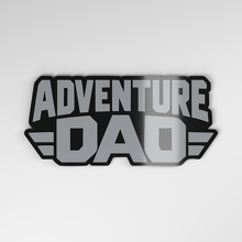 Adventure Dad 3D Acryl Autoaufkleber_4