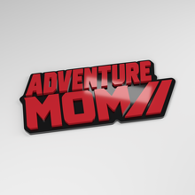 Adventure Mom 3D Acryl Autoabzeichen_3