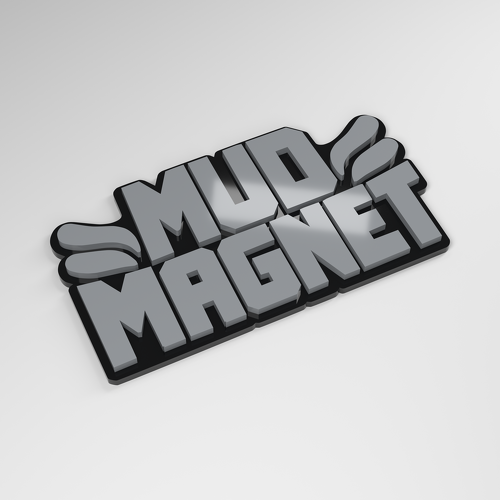 Mud Magnet 3D Acryl Auto Abzeichen_1