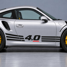 Flat Six Flow GT3 RS Seitlicher Vinyl-Aufkleber für Porsche 911 2016_2