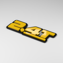 2,4T 3D Acryl Auto Emblem_2