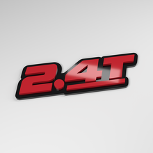 2,4T 3D Acryl Auto Emblem_3