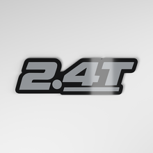 2,4T 3D Acryl Auto Emblem_4
