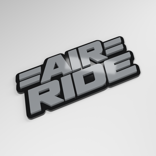 Air Ride 3D Acryl Auto-Emblem_1