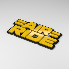 Air Ride 3D Acryl Auto-Emblem_2