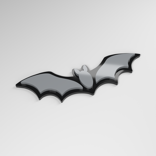 Bat 3D Acryl Autoemblem_1