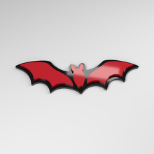 Bat 3D Acryl Autoemblem_3
