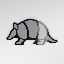 Armadillo 3D Acryl Autoaufkleber_4