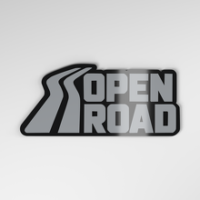 Open Road 3D Acryl Autoaufkleber_4