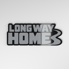 Long Way Home 3D Acryl Autoaufkleber_4