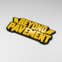 Beyond Pavement 3D Acryl Auto Emblem_2