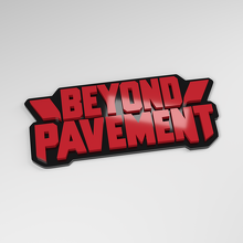 Beyond Pavement 3D Acryl Auto Emblem_3
