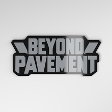 Beyond Pavement 3D Acryl Auto Emblem_4