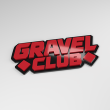 Gravel Club 3D Acryl Autoemblem_3