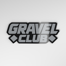 Gravel Club 3D Acryl Autoemblem_4