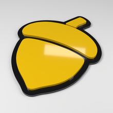 Acorn 3D Acryl Autoemblem_2