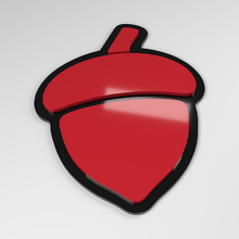 Acorn 3D Acryl Autoemblem_3
