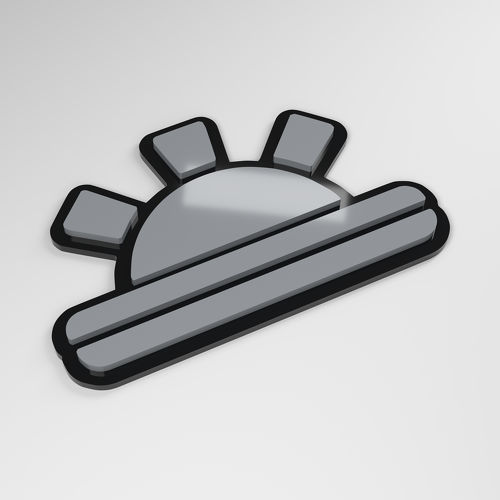 Sunrise 3D Acryl Autoemblem_1