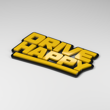 Drive Happy 3D Acryl Autoabzeichen_2