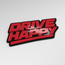 Drive Happy 3D Acryl Autoabzeichen_3