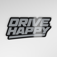 Drive Happy 3D Acryl Autoabzeichen_4