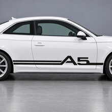 Wechselschleifen-Coupe Seiten-Vinyl-Aufkleber für Audi A5 2018_2