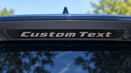 Benutzerdefinierter Schriftzug Vinyl-Aufkleber für die Heckscheibe des Ford Explorer Vinyl-Aufkleber für Ford Explorer