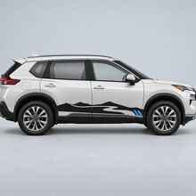 Ridge Road Seiten-Tür Vinyl-Aufkleber für Nissan Rogue SV AWD T33 2021–2023_2