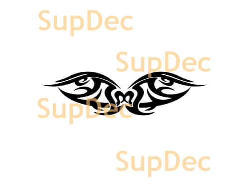 Tribal Shadow Wings Vinyl-Aufkleber für Autos