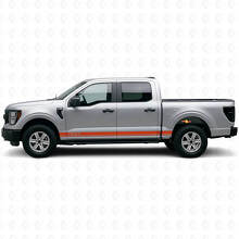 Duales benutzerdefiniertes Vinyl-Aufkleberkit mit Seitenstreifen für Musclecar Truck 2016_4