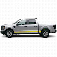 Duales benutzerdefiniertes Vinyl-Aufkleberkit mit Seitenstreifen für Musclecar Truck 2016_5