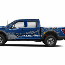 Riesige Seitentüren LKW Splash Raptor Aufkleber Aufkleber Wrap für Ford F-150 Raptor
 2