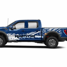 Schlammspritz-Side-Vinyl-Aufkleber-Set für Musclecar Truck_3