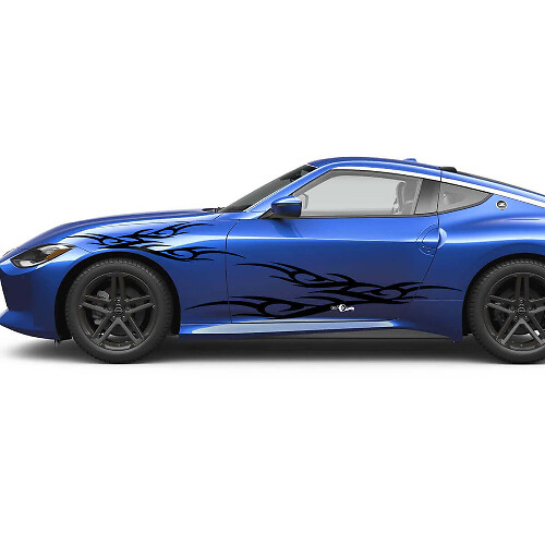 Abstrakte Stammes-Seitengrafiken Aufkleber Dekor für Nissan Z