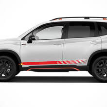 Racing Side Stripes Vinyl-Aufkleber-Kit für Subaru Forester_3