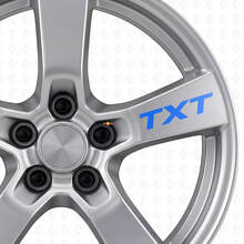 Benutzerdefinierte Schriftzug Felgen Vinylaufkleber Set für Subaru WRX_2