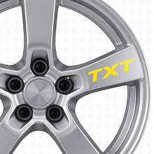 Benutzerdefinierte Schriftzug Felgen Vinylaufkleber Set für Subaru WRX_6