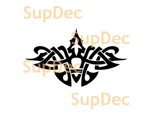 Tribal Ornament Wappen Vinyl-Aufkleber für Autos