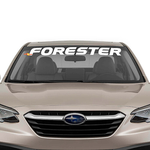 Markenbeschriftung Windschutzscheiben Vinylaufkleber für Subaru Forester