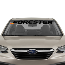 Windschutzscheibenbanner Vinyl -Aufkleber -Aufkleber für Suba Forester
 2