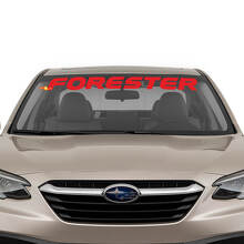 Markenbeschriftung Windschutzscheibenaufkleber Vinylgrafiken für Subaru Forester 3
