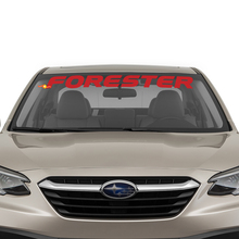 Windschutzscheibenbanner Vinyl -Aufkleber -Aufkleber für Suba Forester
 3