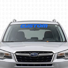 Benutzerdefinierter Windschutzscheiben-Vinylaufkleber für Subaru Forester_2